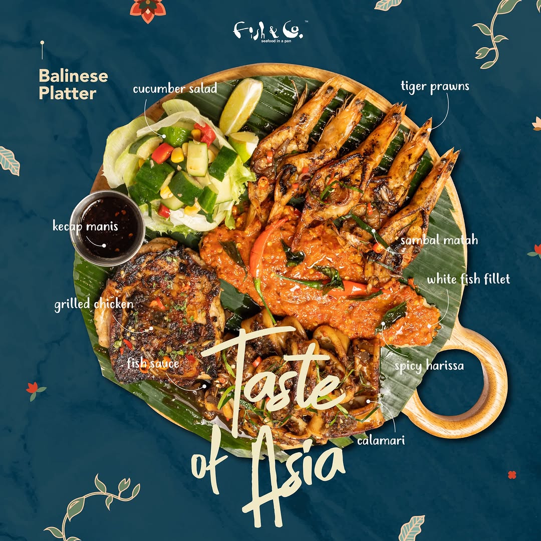 Asian Mixed Platter Fish & Co